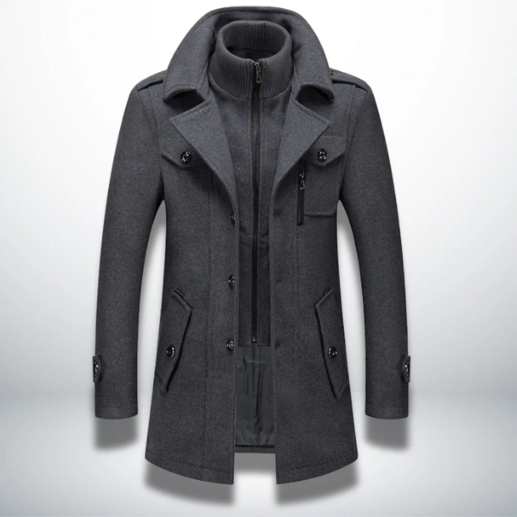 Mokka™ | Abrigo de invierno premium con elegante confección