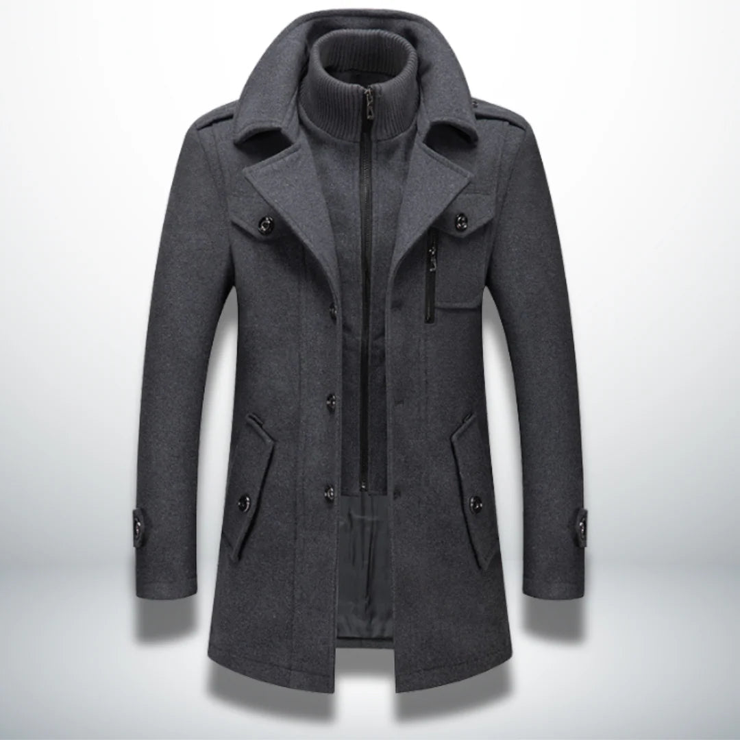 Mokka™ | Abrigo de invierno premium con elegante confección