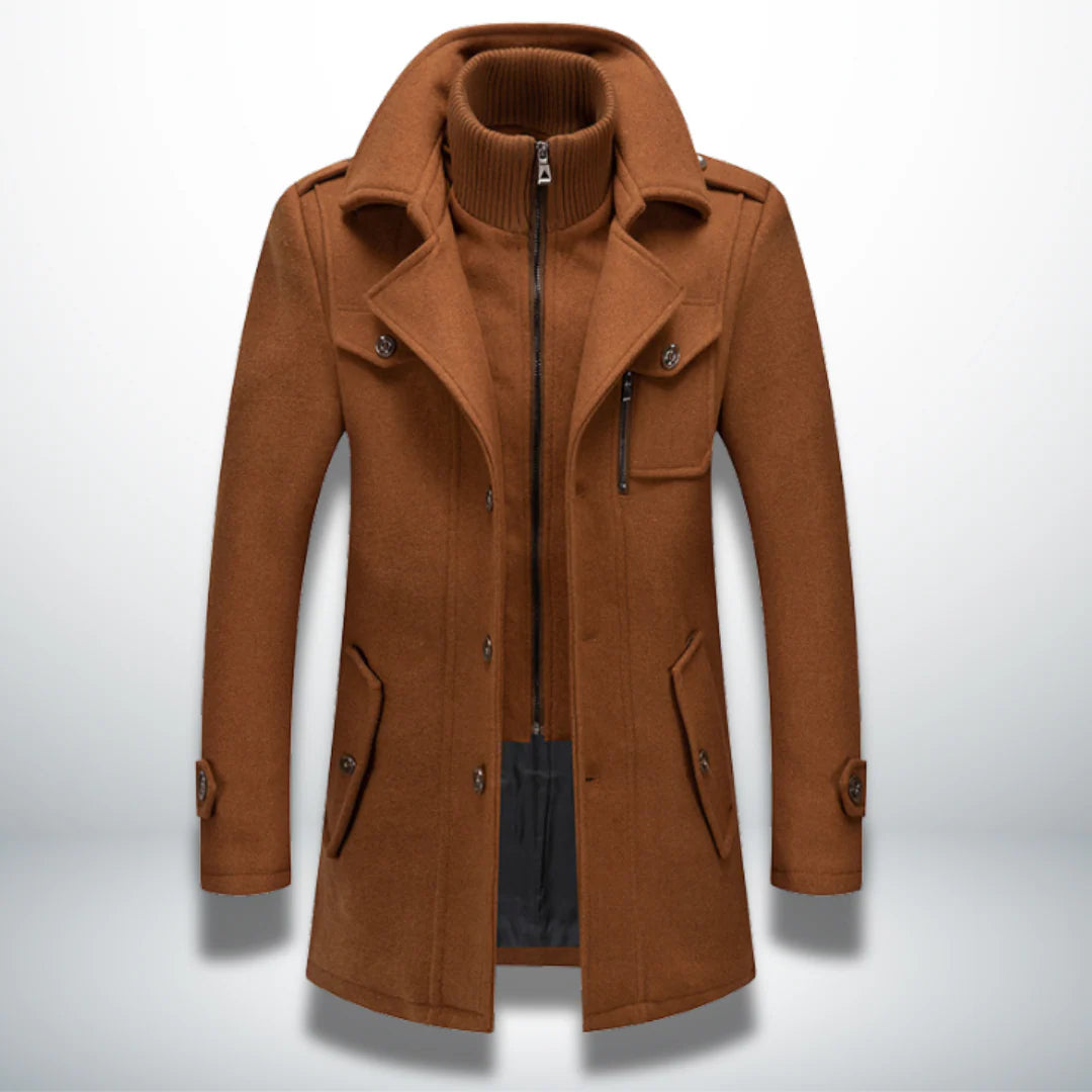 Mokka™ | Abrigo de invierno premium con elegante confección