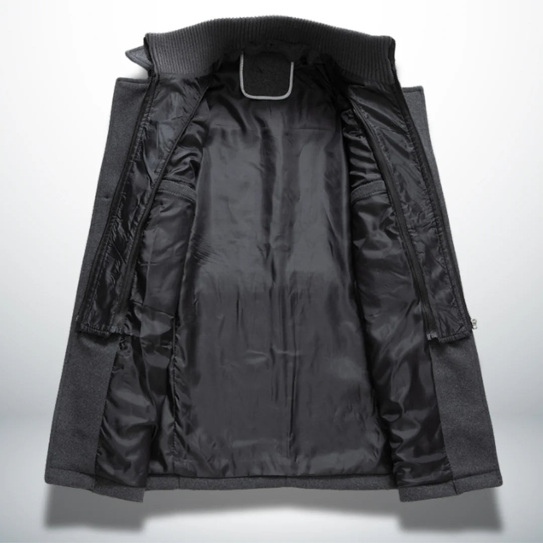 Mokka™ | Abrigo de invierno premium con elegante confección