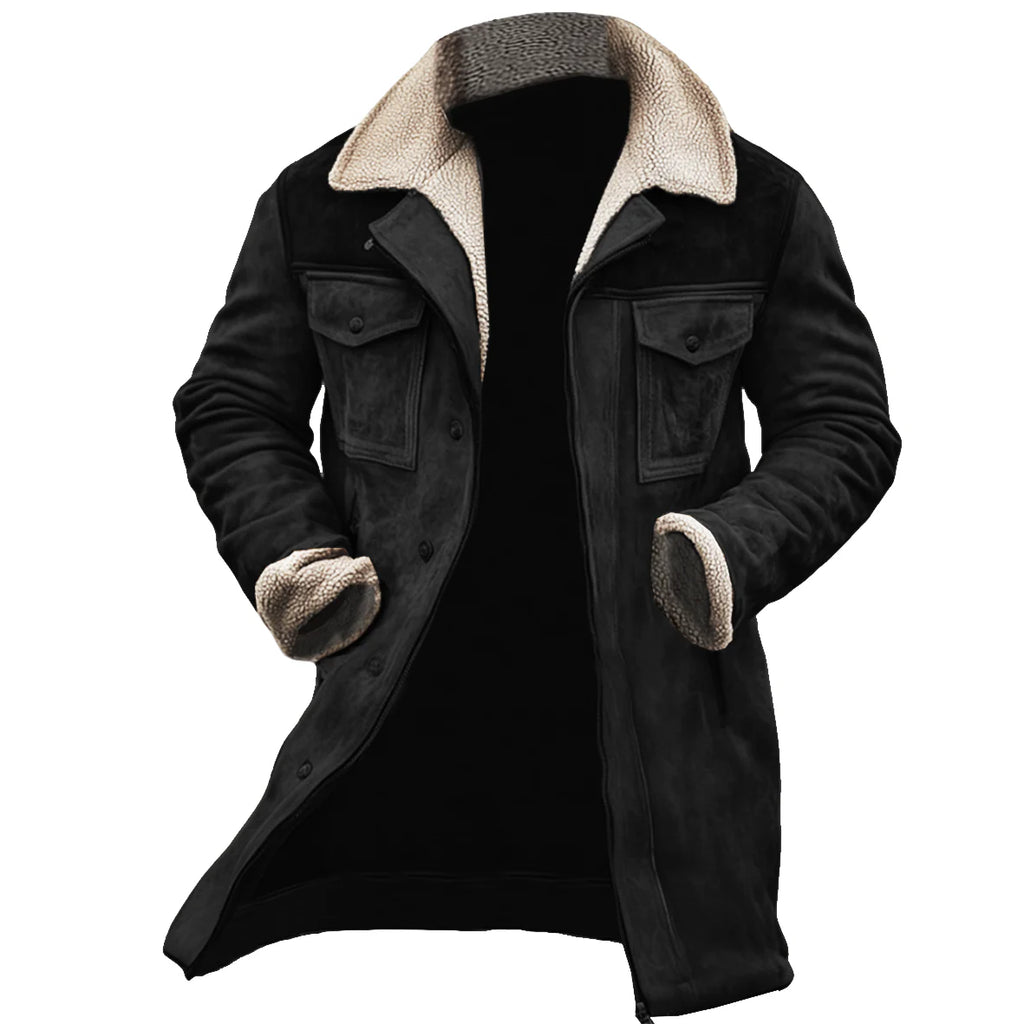 Chaqueta de Ante Vintage en Piel Premium
