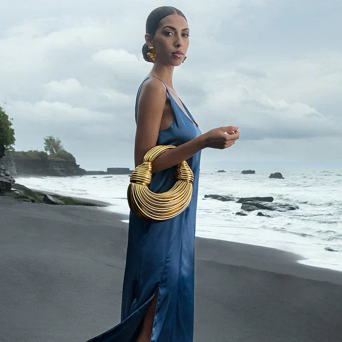 Roma | Bolso Dorado Elegante